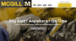 Desktop Screenshot of mcgillindustries.com